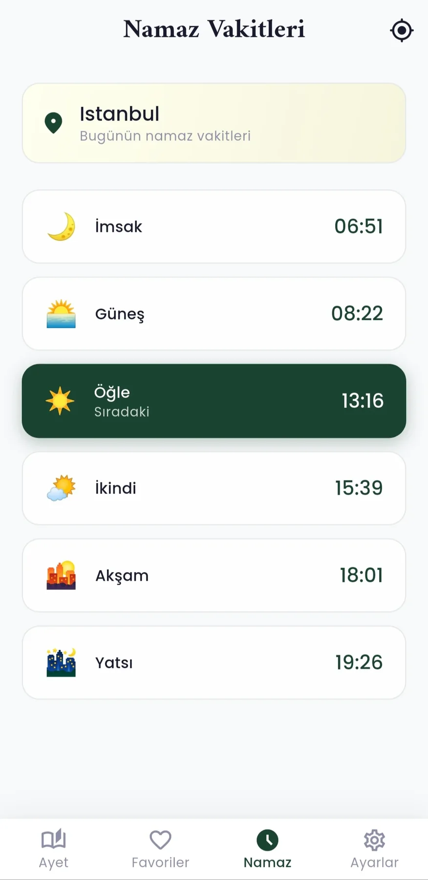 Her Gün Bir Ayet Mobil Uygulaması uygulama ekranı 3