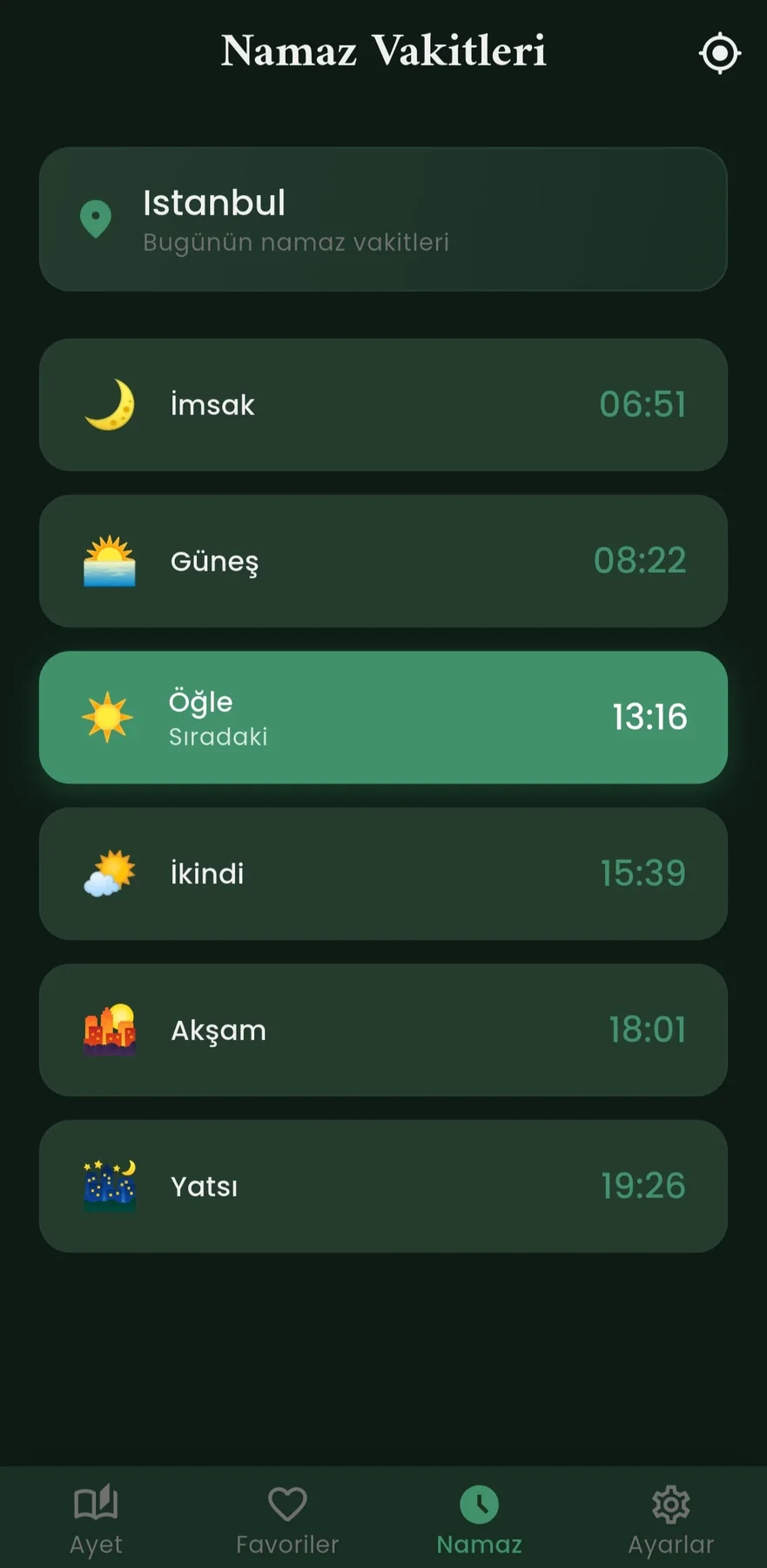 Her Gün Bir Ayet Mobil Uygulaması uygulama ekranı 4