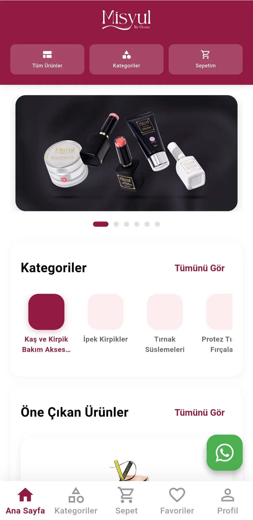Misyul Mobil Alışveriş Uygulaması uygulama ekranı 4